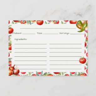 Chips 'N Salsa Rezept Karte