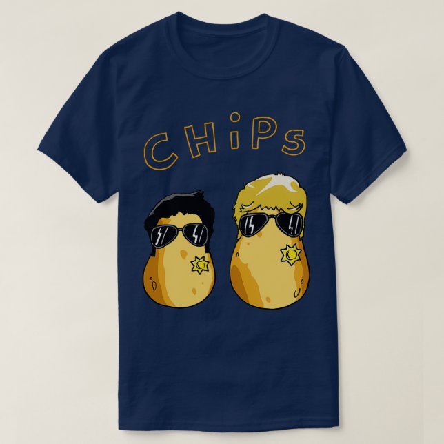 CHiPs T-Shirt (Design vorne)