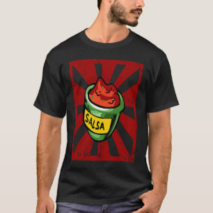 Chips und Salsa, die Halloween-Kostüme und T-Shirt