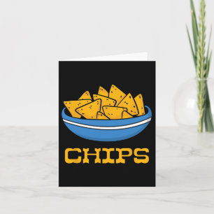 Chips und Salsa Matching Halloween Cinco de Karte