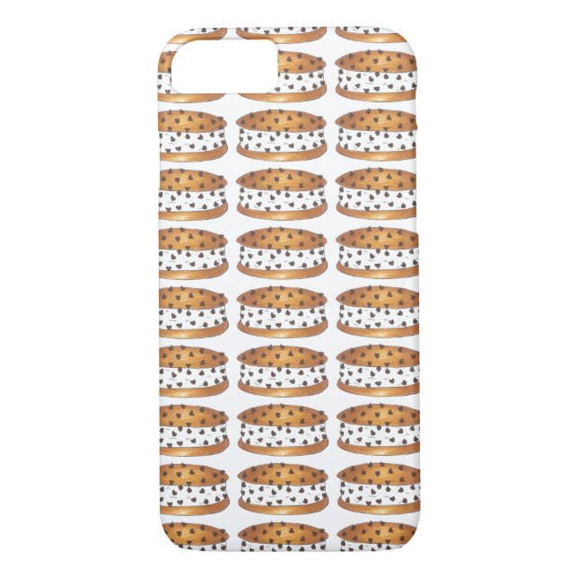 Chipwich Chocolate Chip Cookie Ice Creme Sandwich Case-Mate iPhone Hülle (Rückseite)