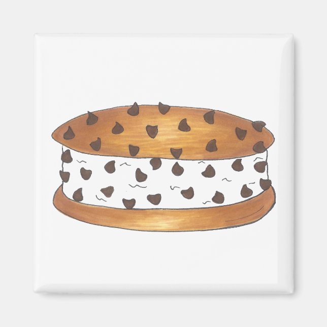 Chipwich Chocolate Chip Ice Cream Sandwich Magnet (Vorne)