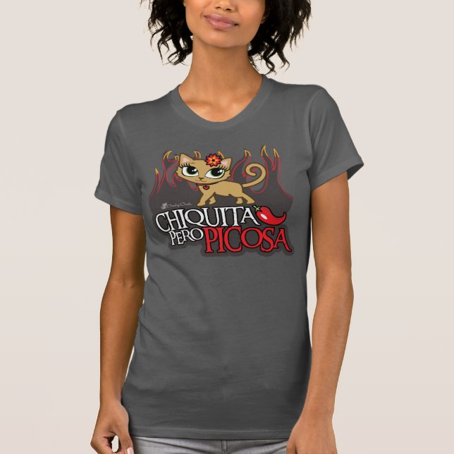 Chiquita Pero Picosa niedlicher spanischer T-Shirt (Vorderseite)