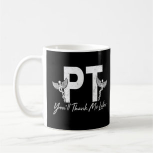 Chir der Physiotherapeutin Rede und Massage Kaffeetasse