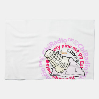 ChiRadio LLC Icecream Wand Kunst Geschirrtuch