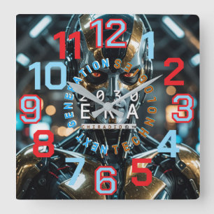 ChiRadioLLC™ AI Roboter 2030 WANDUHR