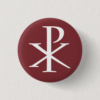 Chirho-Knopf Button