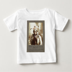 Chiricahua Apache indisches Führer Geronimo Baby T-shirt