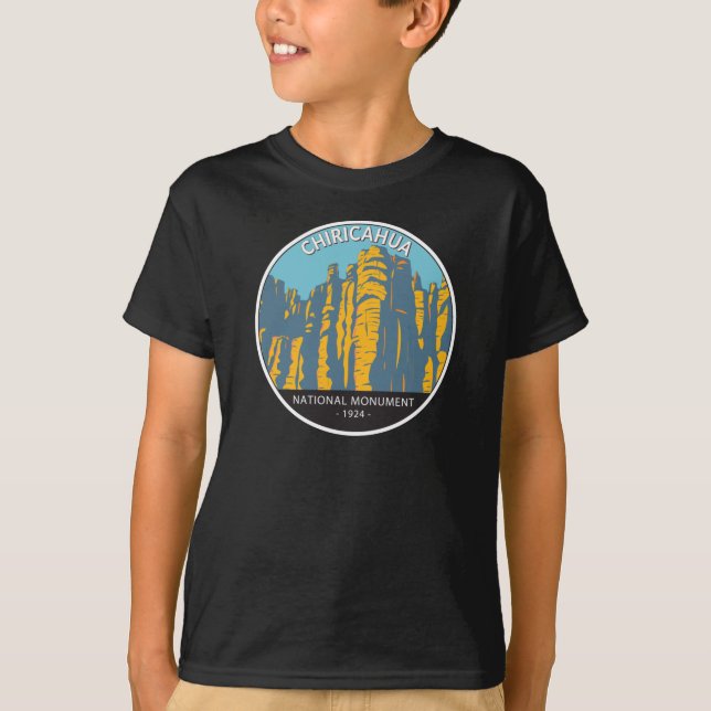 Chiricahua National Monument Hoodoos Arizona T-Shirt (Vorderseite)