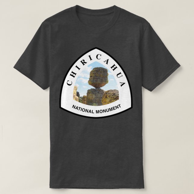Chiricahua National Monument Trail Marker  T-Shirt (Design vorne)
