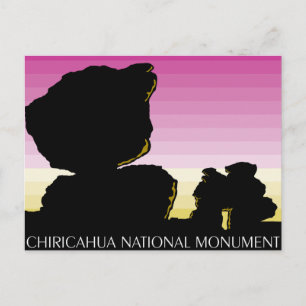 Chiricahua-Nationaldenkmal Postkarte