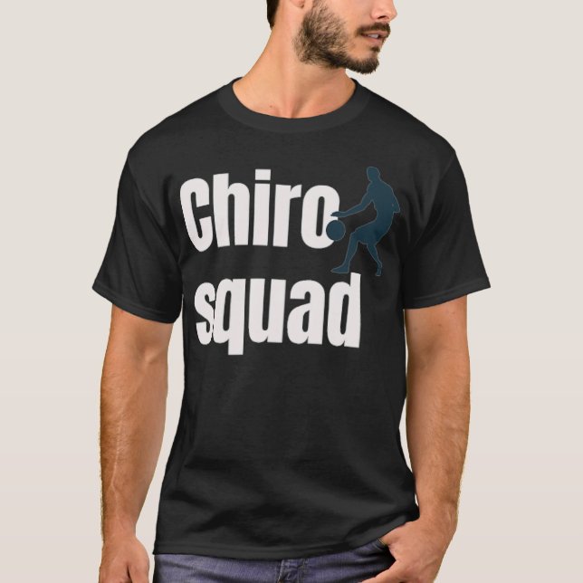 Chiro Squad Weihnachten Die besten Freunde zitiere T-Shirt (Vorderseite)