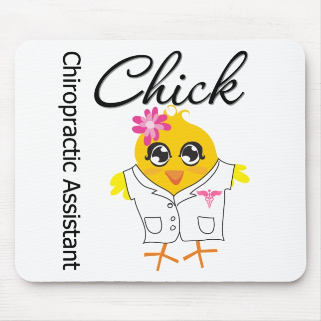 Chiropractic Assistant Chick Mousepad (Vorne)