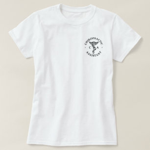Chiropractic Assistant Logo T-Shirt