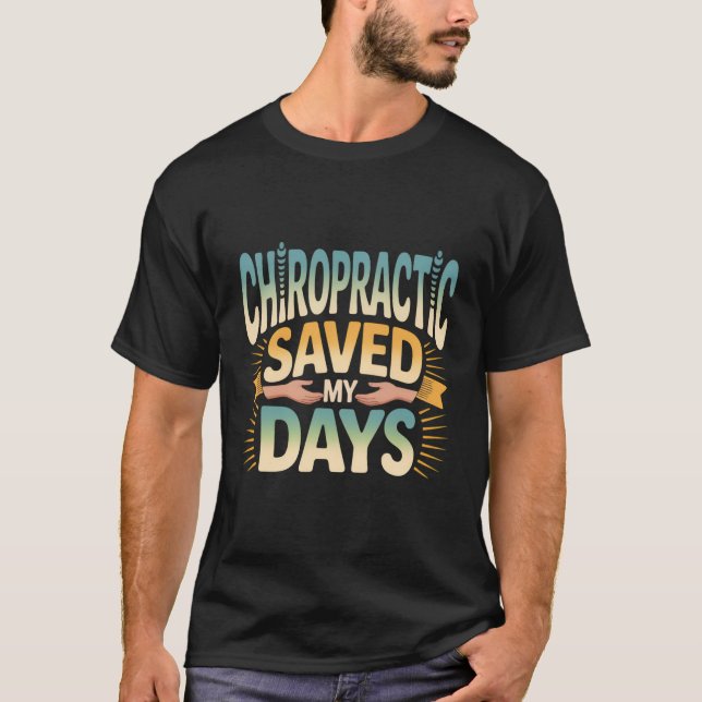 Chiropractic Healing and Back Pain Relief T-Shirt (Vorderseite)