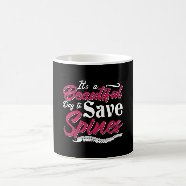 Chiropractic It's A Beautiful Day Chiropractor Kaffeetasse (Mittel)