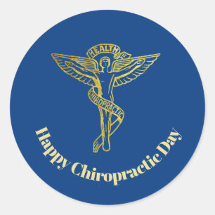 Chiropractic Medical Symbol Stickers