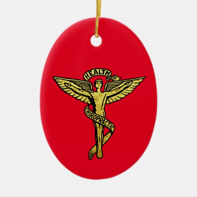 Chiropractic Medical Symbol Weihnachtsschmuck (Vorne)