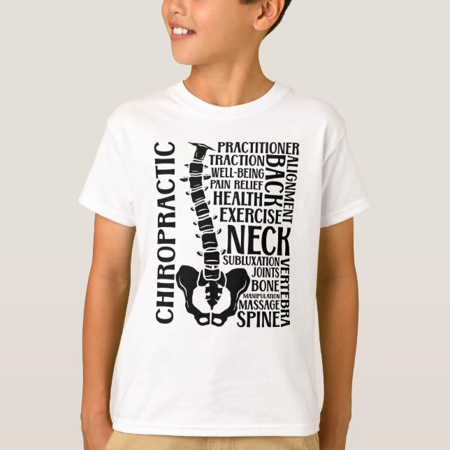 Chiropractic Spine Therapist Chiro Chiropractor T-Shirt (Vorderseite)
