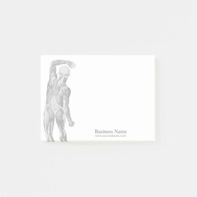 Chiropractor Chiropractic Spine Spa Therapist Post-it Klebezettel (Vorderseite)