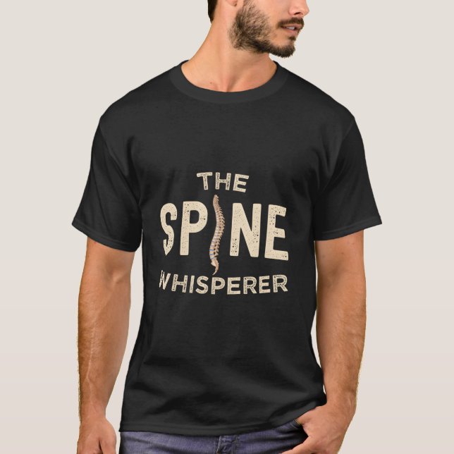 Chiropractor Dry Humour Joke Pun T-Shirt (Vorderseite)