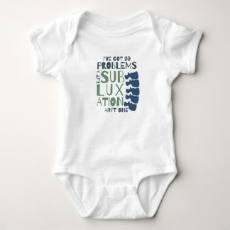 Chiropraktik-Babygeschenk, Subluxation, Chiroprakt Baby Strampler