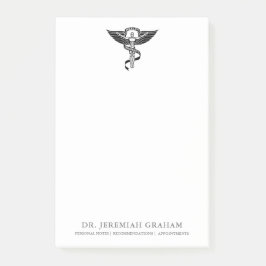 Chiropraktik-Büro-personalisiertes weißes und Post-it Klebezettel