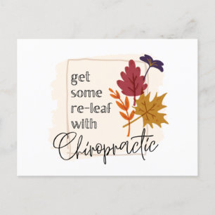 Chiropraktik, Chiropraktiker, Chiropraktiker Postkarte