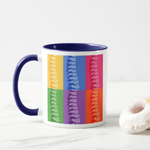 Chiropraktik-Dorn-Pop-Kunst-Tasse Tasse
