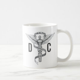 Chiropraktik-Emblem DC-Tasse Kaffeetasse