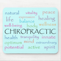Chiropraktik fasst Mousepad ab