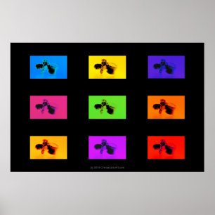 Chiropraktik-Plakat: Lumbale Wirbel-Funk Poster