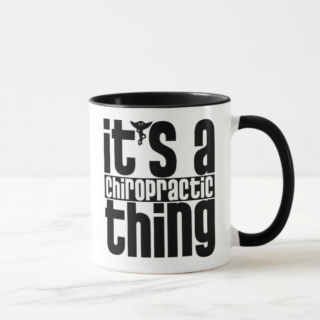 Chiropraktik-Sache-Tasse Tasse (Rechts)