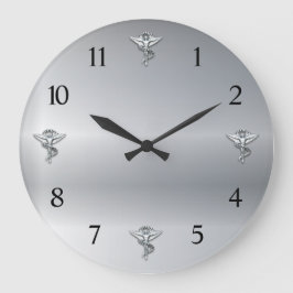 Chiropraktikemblem Chiropraktiker Große Uhr