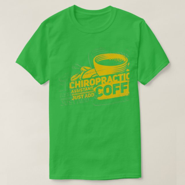 Chiropraktiker Assistent T-Shirt (Design vorne)