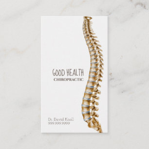 Chiropraktiker Chiropraktik Gesundheits Wellness K Visitenkarte