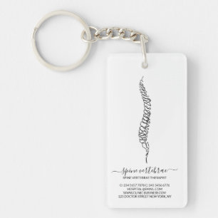 Chiropraktiker Orthopäde Chiropraktiker Schlüsselanhänger