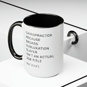 Chiropraktiker Weil Subluxation Killer Kollege Tasse