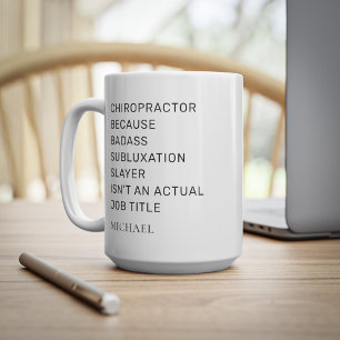 Chiropraktiker Weil Subluxation Slayer Büro Kaffeetasse