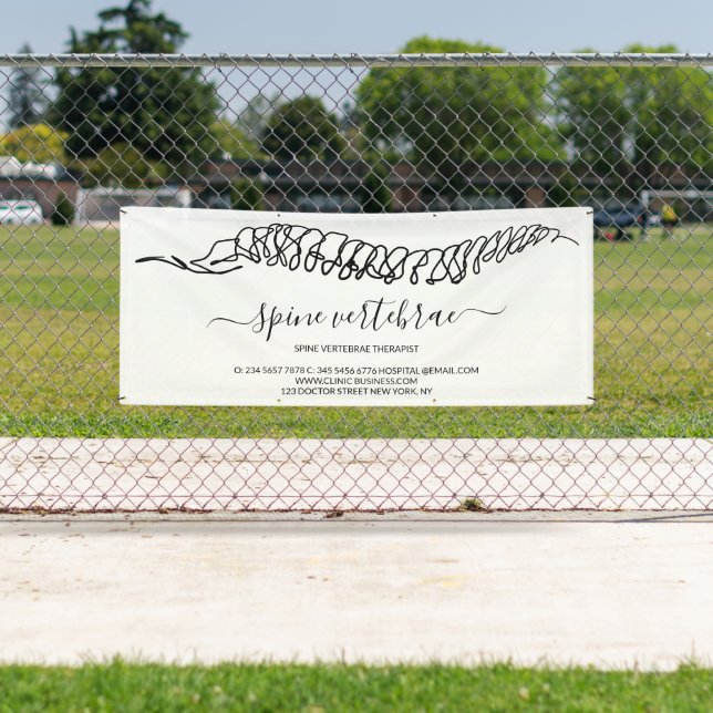 Chiropraktiker Wirbelsäulentherapeut Banner (Insitu)