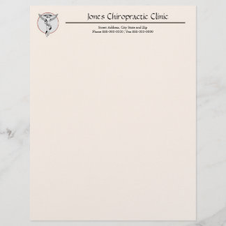 Chiropraktikum Letterhead Briefbogen