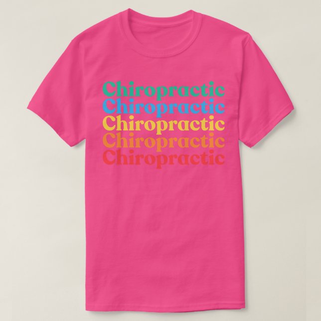Chiropraktikum T-Shirt (Design vorne)