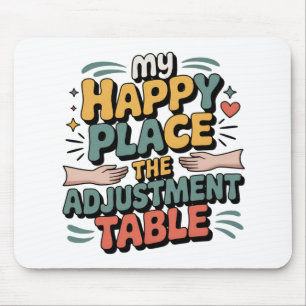 Chiropraktische Anpassung Seligkeit für Rückenentl Mousepad