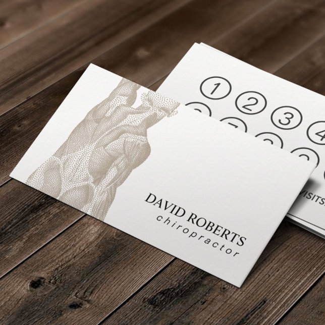 Chiropraktische Chiropraktor Massage Therapie Loya Treuekarte (Von Creator hochgeladen)