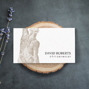 Chiropraktische Massagetherapie Visitenkarte