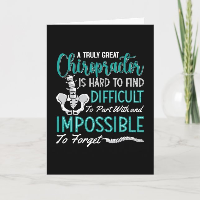 Chiropraktische Spine Kulturelle Sehenswürdigkeite Karte (Vorderseite)