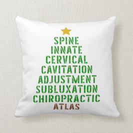 Chiropraktische Weihnachtsdekoration, Chiropractic Kissen