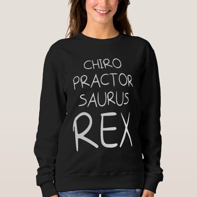 Chiropraktische Wirbelsäule Behandlung Spinaler Ch Sweatshirt (Vorderseite)