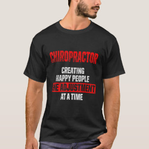 Chiropraktische Wirbelsäule Behandlung Spinaler Ch T-Shirt