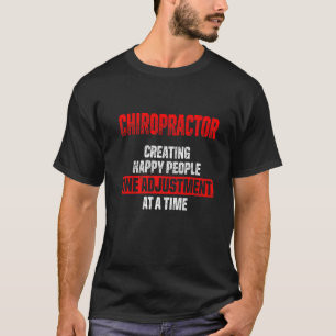 Chiropraktische Wirbelsäule Behandlung Spinaler Ch T-Shirt